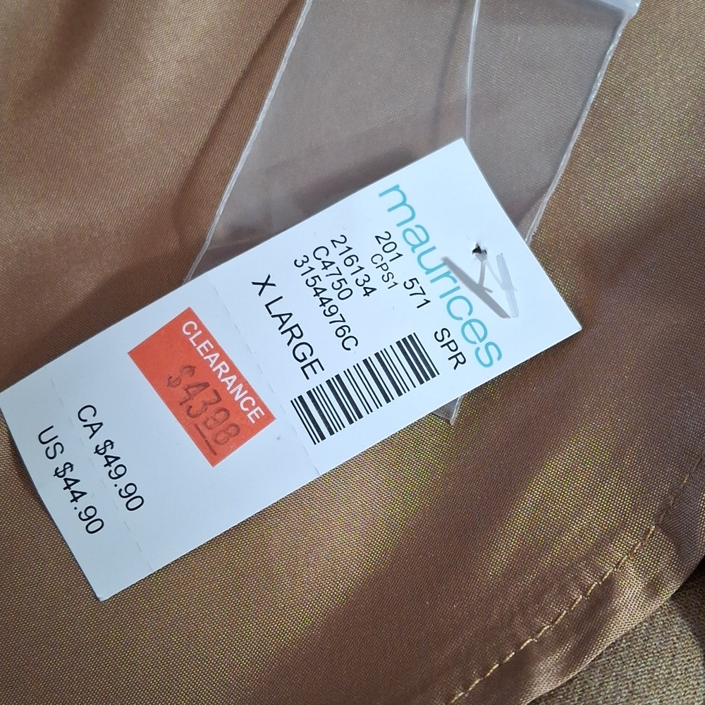 Maurices Camel/Tan Single-Button Blazer - Picture 9 of 9